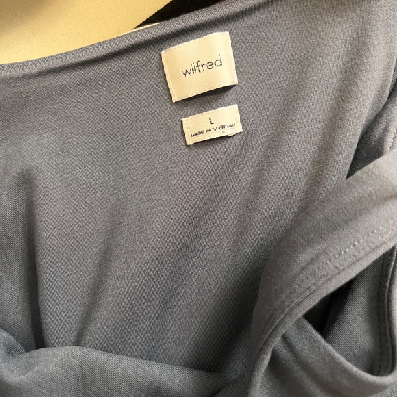 Aritzia Wilfred Saturn Midi Dress in Echo Grey - never worn - Picture 3 of 3